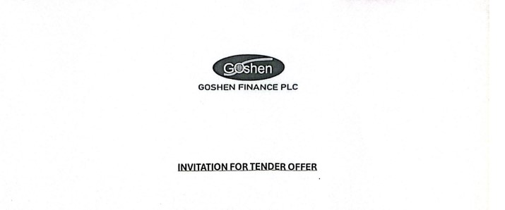 GOSHEN FINANCE PLC is looking for a company that is capable to provide core bankingsystem.